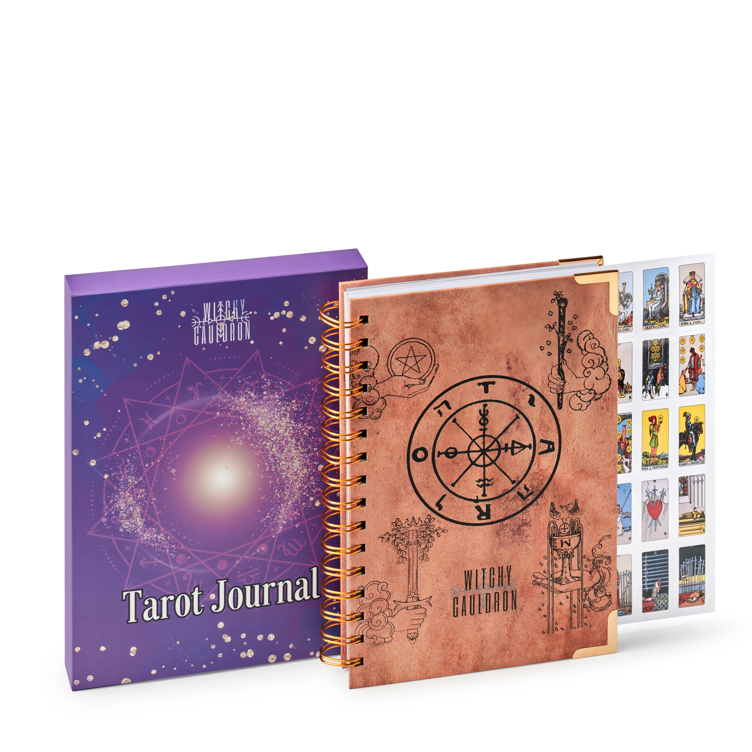 Tarot Journal and Planner with Stickers
